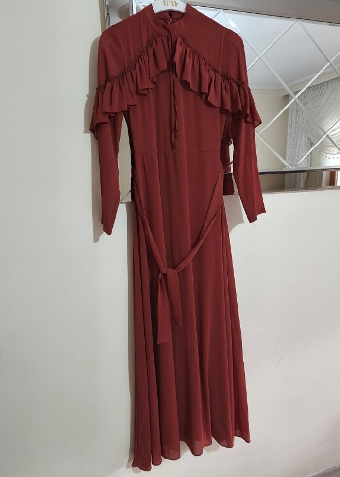 RİTA S 36 BEDEN KİREMİT RENGİ  - Görsel 3