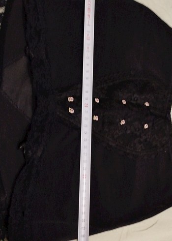 Siyah Dantelli Hemşire Korsesi - Görsel 6