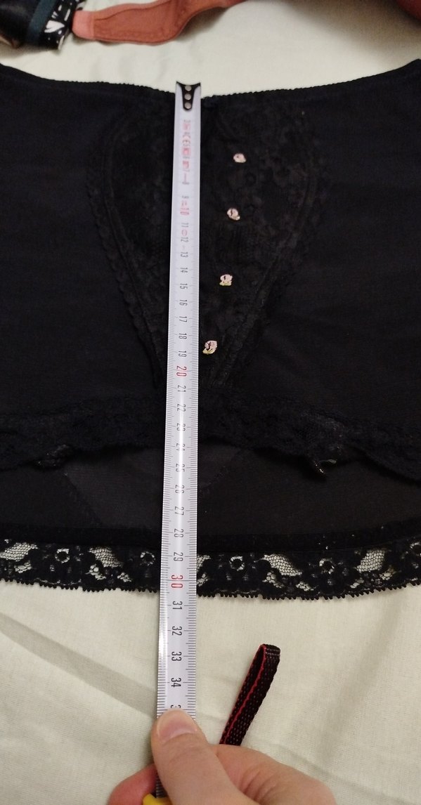 Siyah Dantelli Hemşire Korsesi - Görsel 5