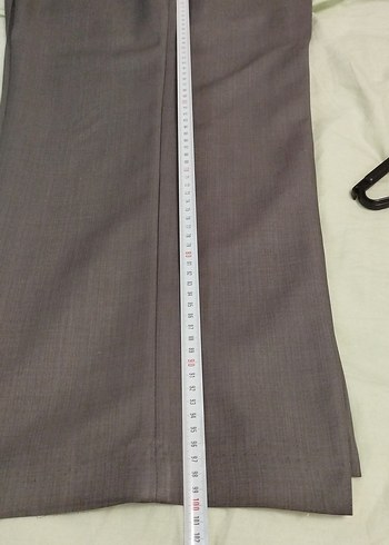 Gri Erkek Ofis Pantolonu Regular Fit - Görsel 6