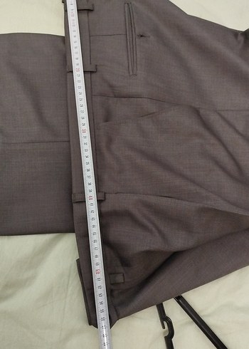 Gri Erkek Ofis Pantolonu Regular Fit - Görsel 5