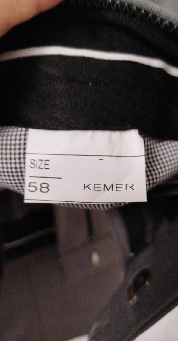 Gri Erkek Ofis Pantolonu Regular Fit - Görsel 3