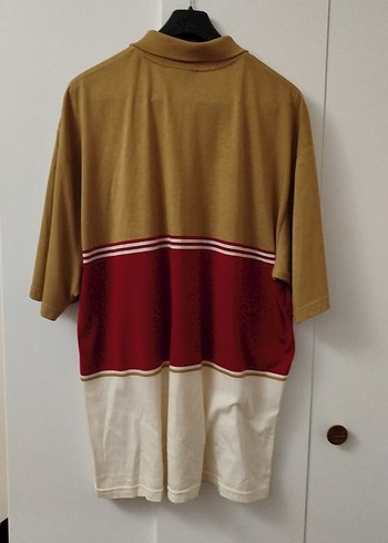 Düğmeli Kahverengi Erkek Polo Tişört - Görsel 2