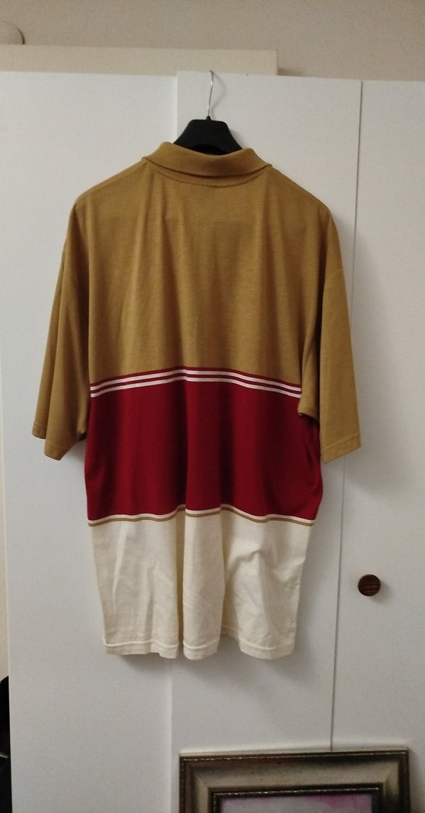 Düğmeli Kahverengi Erkek Polo Tişört - Görsel 2