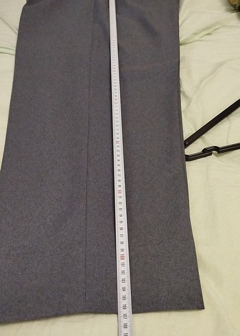 Gri Kemerli Erkek Ofis Pantolonu - Görsel 6