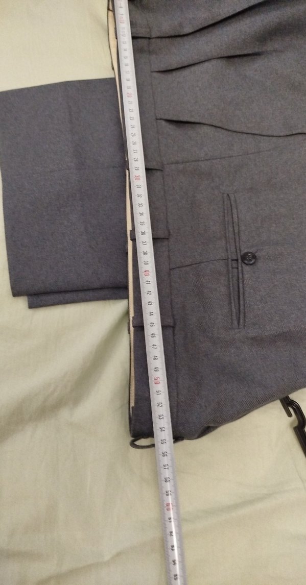 Gri Kemerli Erkek Ofis Pantolonu - Görsel 5