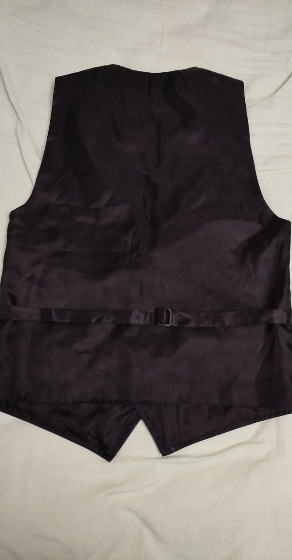 Düğmeli Lacivert Erkek Yelek - Görsel 2