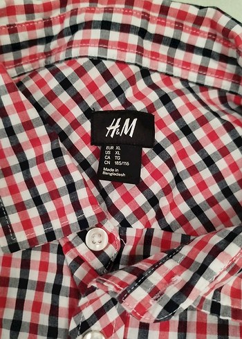 Kısa Kollu Kırmızı Kareli Erkek Gömlek - Görsel 5