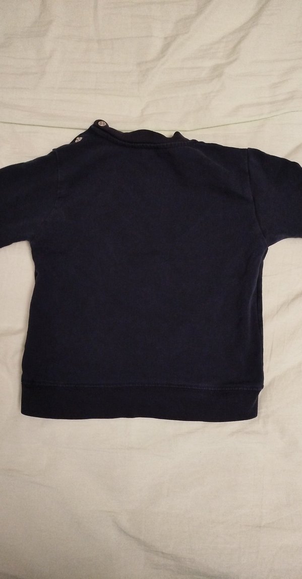 Erkek Çocuk Siyah Baskılı Sweatshirt - Görsel 2