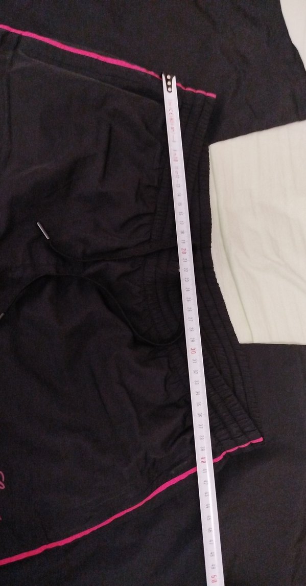 Fermuarlı cepli, Pembe Şeritli Kadın Eşofman Altı - Görsel 2