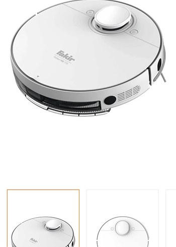 Fakir Robert RS 770 Beyaz Robot Süpürge - Görsel 2