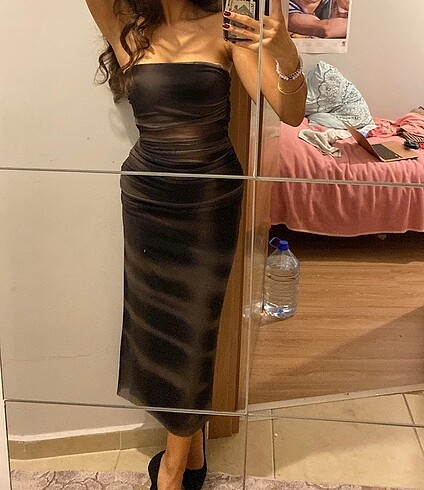 Zara midi elbise