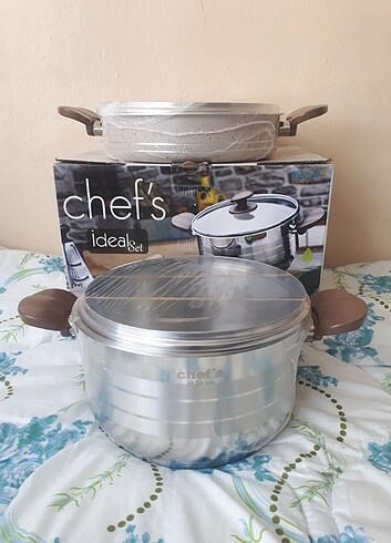 Chef's İdeal 4 Parça Tencere Seti 