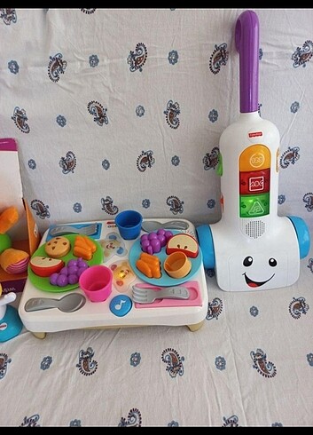 Fisher price süpürge 