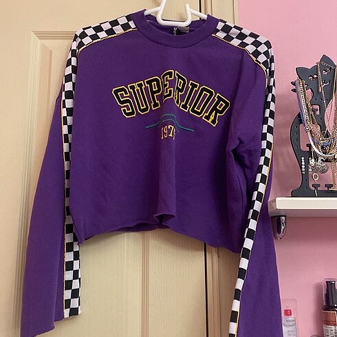 H&M Crop Sweatshirt