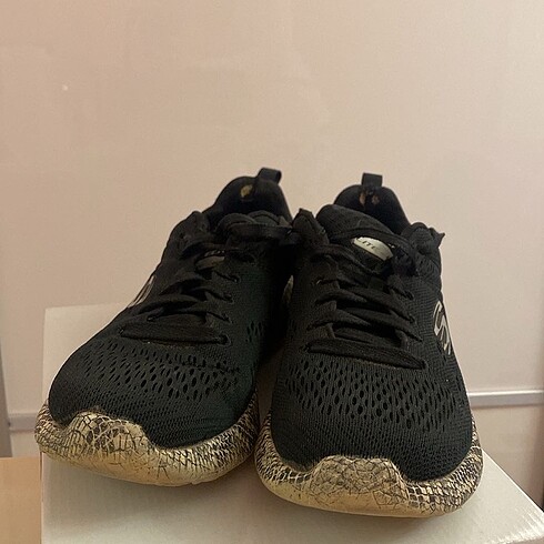 37 Beden siyah Renk Sketchers Siyah Sneakers