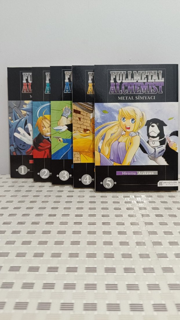 Metal simyacı 1-5 ciltler - Görsel 3