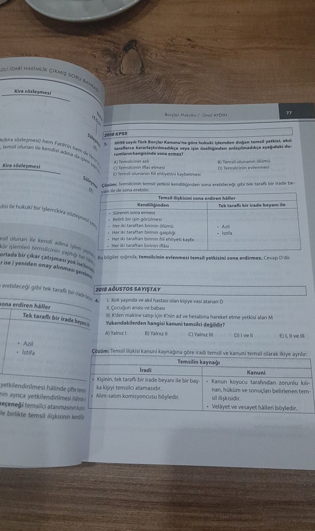Muessir 2024 Borçlar Hukuku Soru Bankası - Görsel 3