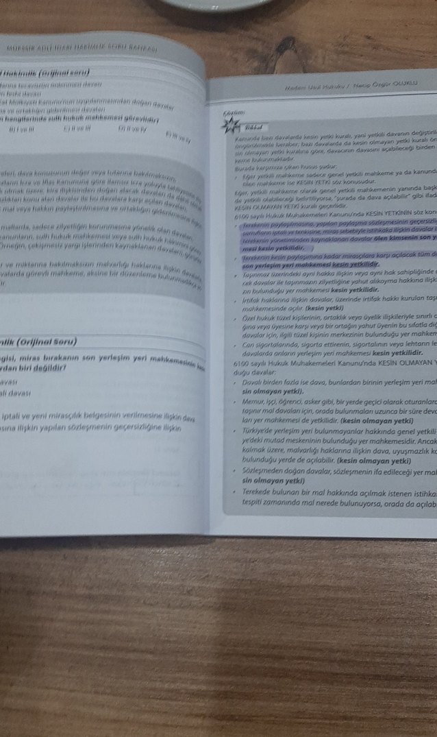 2024 Hukuku Hakimlik Soru Bankası - Necip Özgür Oluklu - Görsel 2