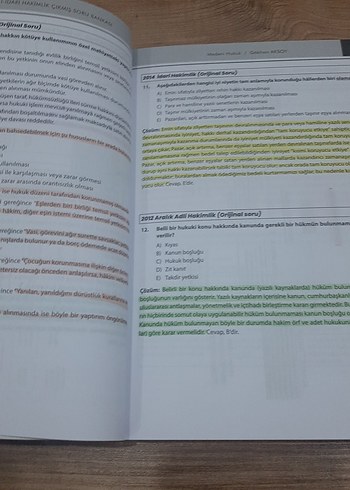 Muessir 2024 Medeni Hukuk Hakimlik Soru Bankası - Görsel 2