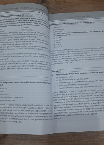 2024 Ticaret Hukuku Hakimlik Soru Bankası - Görsel 2