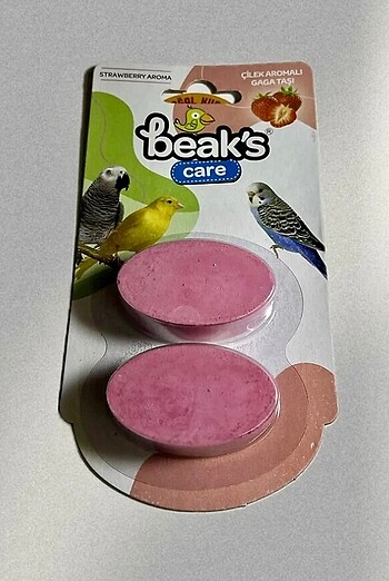 Beaks Çilek Aromalı 2?li Gaga Taşı