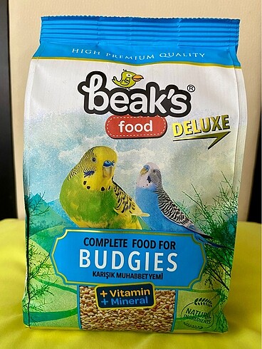 Beak?s karışık muhabbet kuşu yemi 400gr