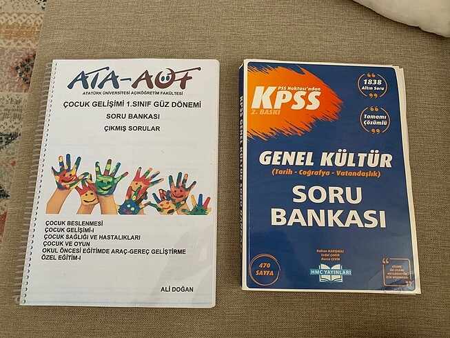 KPSS ve çocuk gelişimi soru bankası
