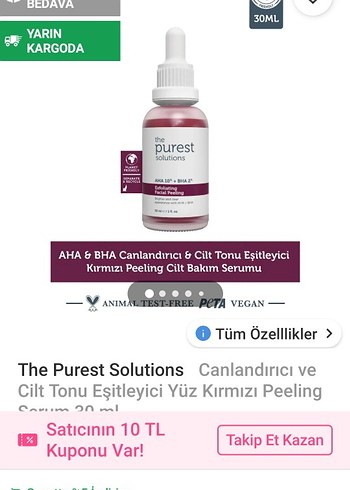 The Purest Solutions facial peeling - Görsel 4