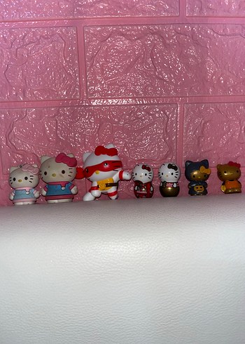 Renkli Hello Kitty Figürleri Seti - Görsel 3