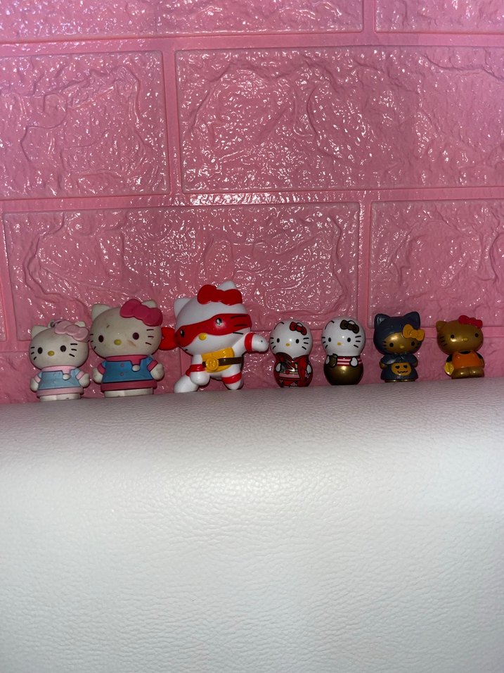 Renkli Hello Kitty Figürleri Seti - Görsel 3