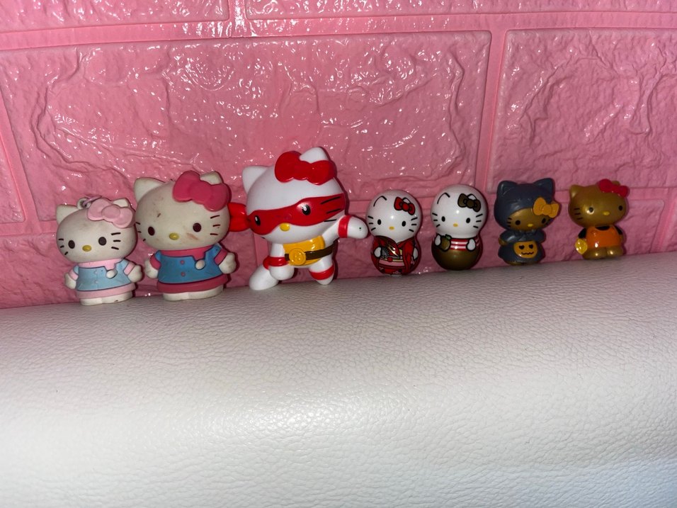 Renkli Hello Kitty Figürleri Seti - Görsel 2