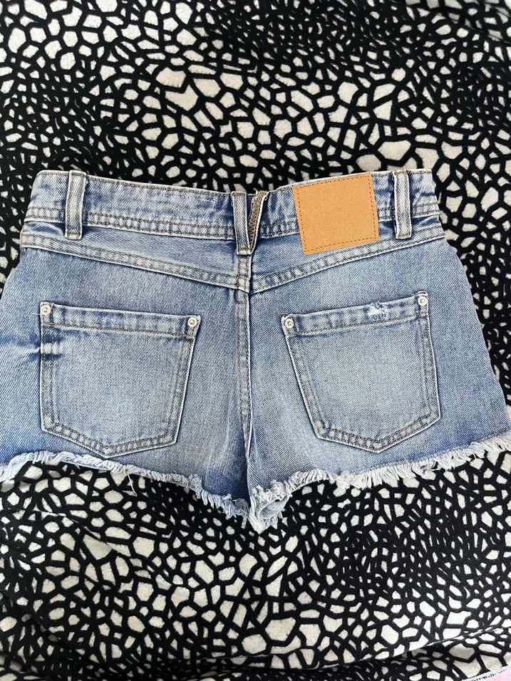 Mini Denim Şort - Görsel 2