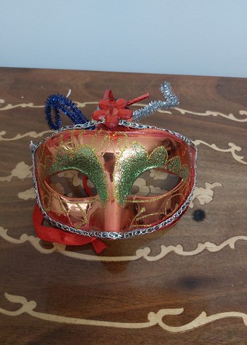 Kadınlar için Renkli Karnaval Maskesi - Görsel 3