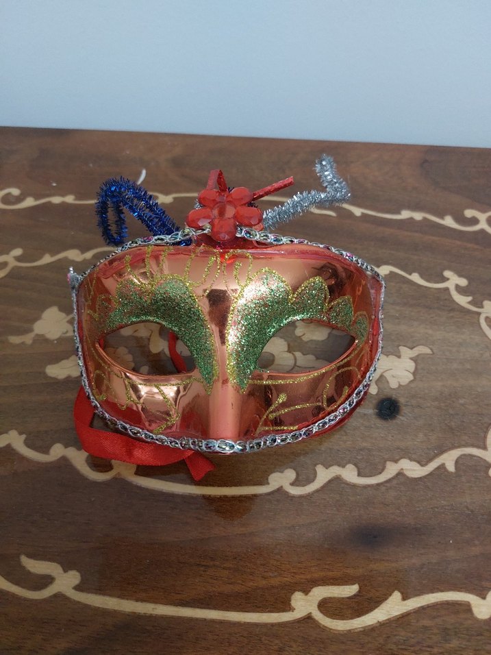 Kadınlar için Renkli Karnaval Maskesi - Görsel 3