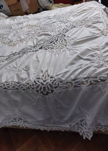 BRÜKSEL RAHİBE İŞİ MASA ÖRTÜSÜ SARARMA OLAN KISIMLARI EKLEDIM - Görsel 8