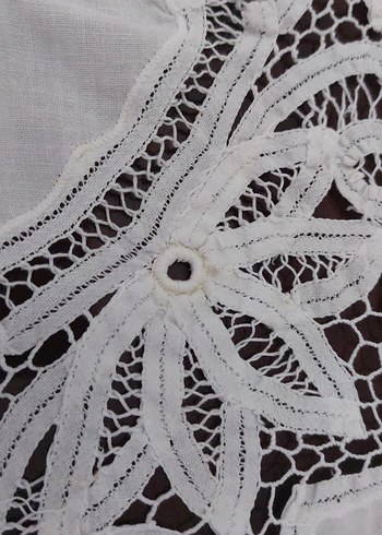 BRÜKSEL RAHİBE İŞİ MASA ÖRTÜSÜ SARARMA OLAN KISIMLARI EKLEDIM - Görsel 5