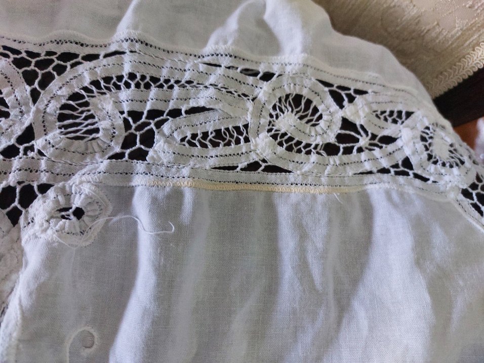 BRÜKSEL RAHİBE İŞİ MASA ÖRTÜSÜ SARARMA OLAN KISIMLARI EKLEDIM - Görsel 2