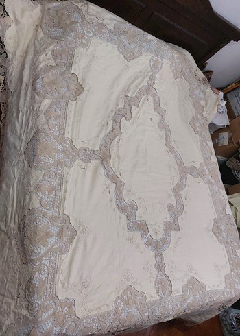 ANGELEZ MASA ÖRTÜSÜ  MINK LEKE VAR GECERMI BILMIYORUM RESIMLERDE - Görsel 4