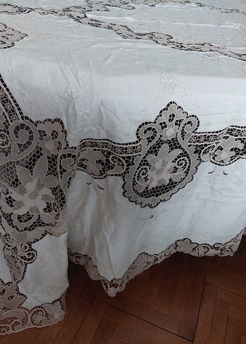 ANGELEZ MASA ÖRTÜSÜ  MINK LEKE VAR GECERMI BILMIYORUM RESIMLERDE - Görsel 2