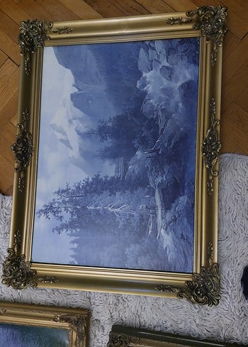 ANTIKA ÇERÇEVE 1 ADET FİYATI MEVCUT BOY 80 E 60CM - Görsel 15