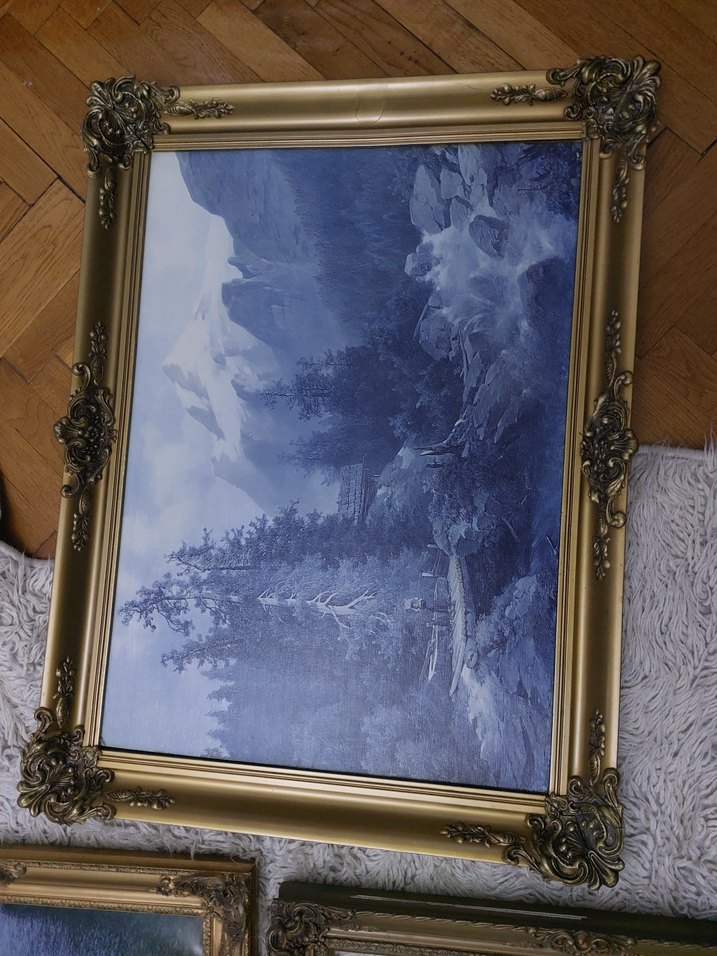 ANTIKA ÇERÇEVE 1 ADET FİYATI  MEVCUT BOY 80 E 60CM - Görsel 5