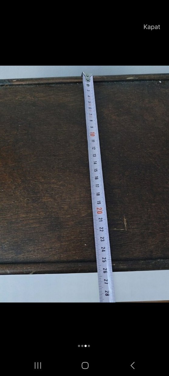 Kahverengi Ahşap kutu - Görsel 3