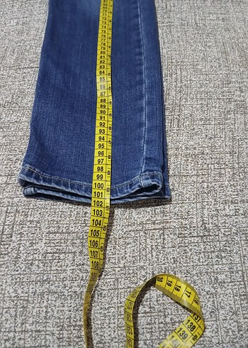 32 Beden mavi Renk Erkek Mavi Midi Kot Pantolon