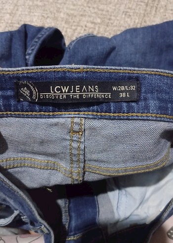 LC Waikiki Erkek Mavi Midi Kot Pantolon