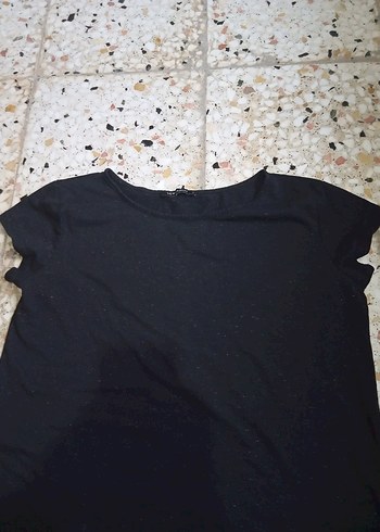 LC Waikiki Siyah Kısa Kollu Tişört