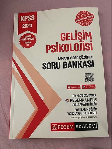 Pegem Gelişim Psikolojisi Soru Bankası