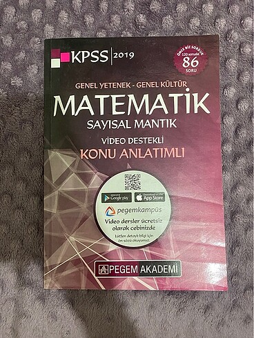 Pegem Kpss Matematik