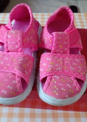 33 Beden pembe Renk Vicco Pembe Kız Çocuk Sandalet