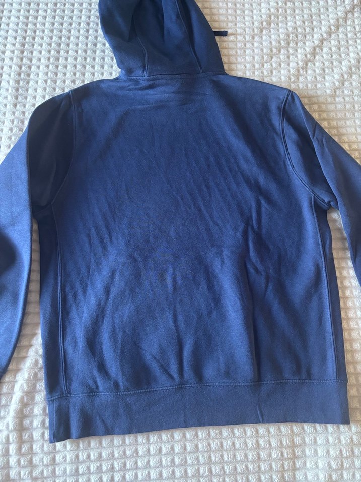 Nike Unisex Kapüşonlu Lacivert Sweatshirt - Görsel 5
